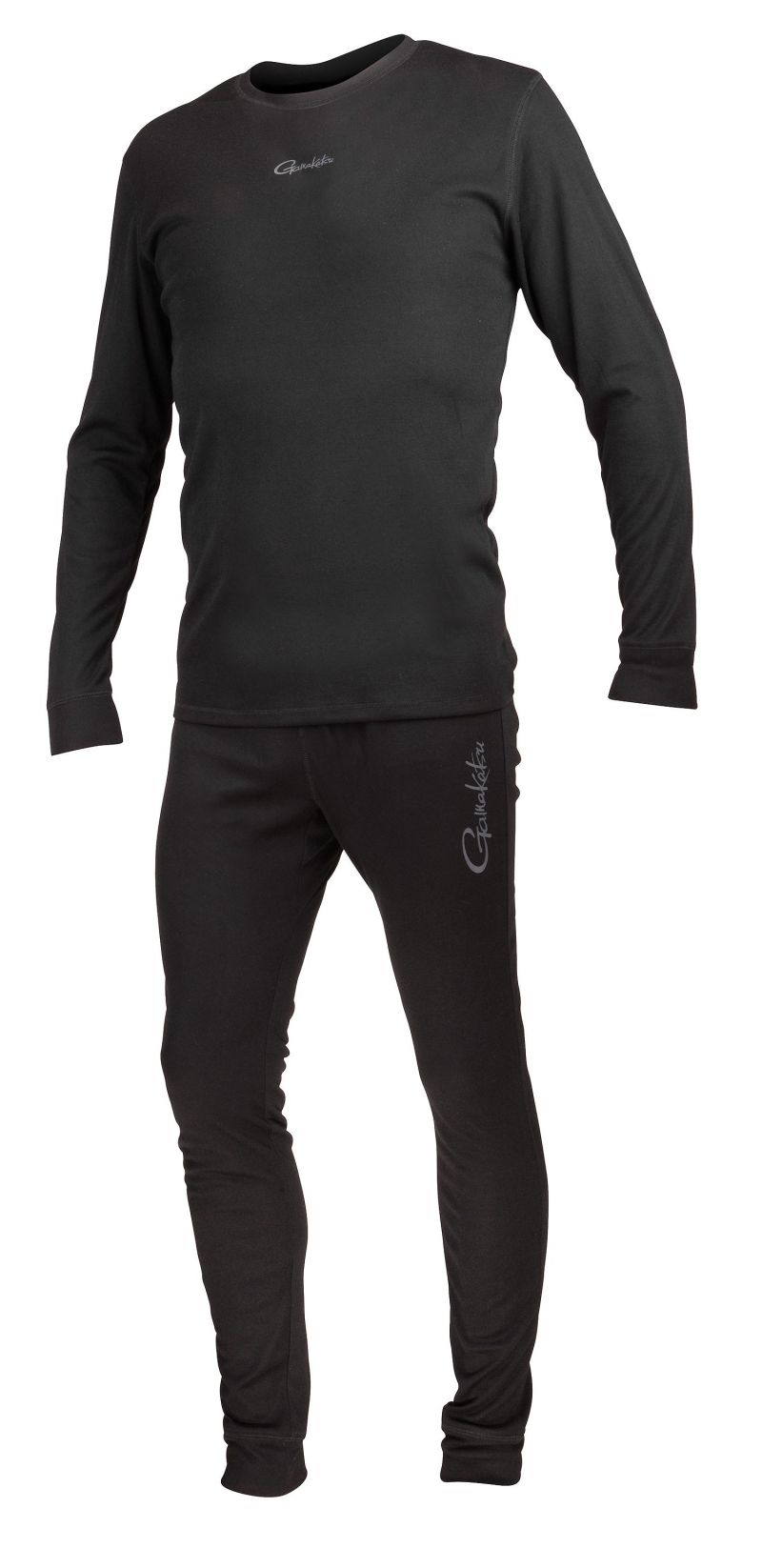 Gamakatsu G-Thermal Base Layer 230g zwart - grijs warmtepak Small