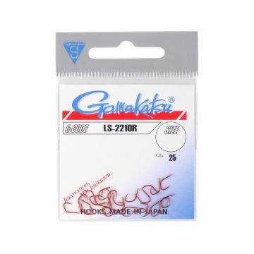 Gamakatsu LS-2210R rood witvis vishaak 10