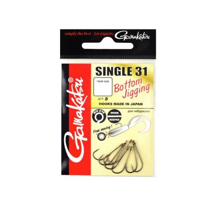 Gamakatsu Single Hook 31 nickel  10