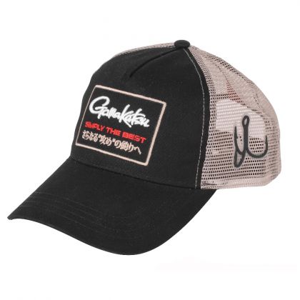 Gamakatsu Trucker Mesh Cap noir - blanc  Uni