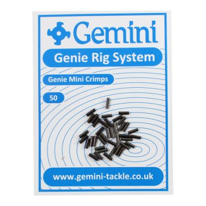 Gemini Genie Mini Crimps nickel zeevis klein vismateriaal