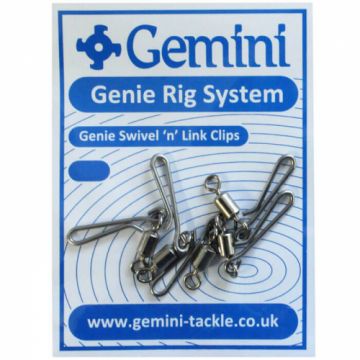 Gemini Genie Swivel N Link Clips nickel 