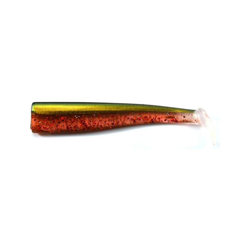 Gt-bio Roller Shad 125 Bodies watermelon uv shad zeebaars