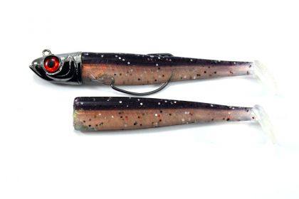 Gt-bio Roller Shad 125 Combo black mullet shad zeebaars 23g