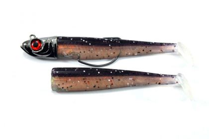 Gt-bio Roller Shad 85 Combo black mullet shad zeebaars 8g