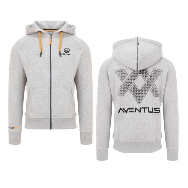 Guru Aventus Hoodie Grey grijs vistrui Small