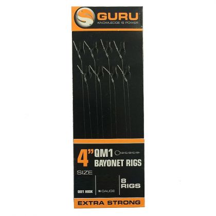 Guru Bayonets QM1 Ready Rig clair  H10 4" 0.25mm