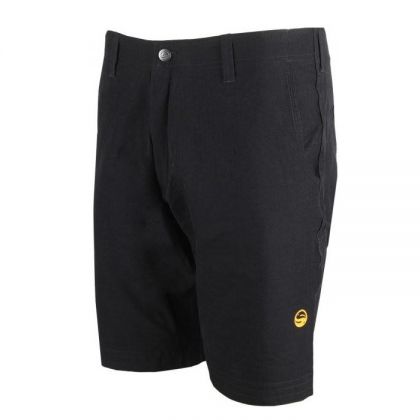 Guru Cargo Shorts Black noir - orange  Large