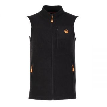 Guru Fleece Gilet Black black vistrui Large