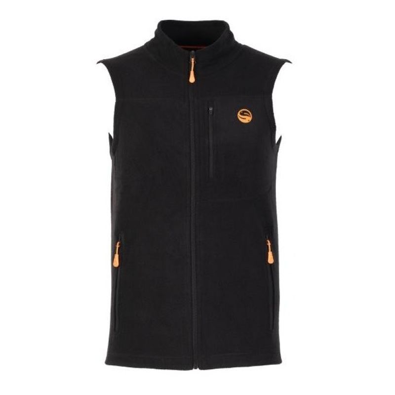 Guru Fleece Gilet Black noir  X-large