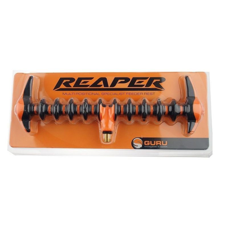 Guru Front Reaper Rest zwart - oranje hengelsteun