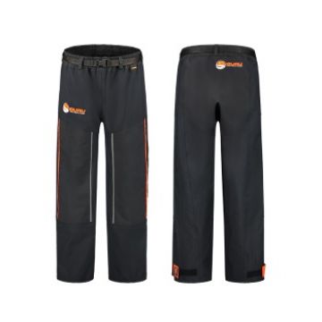 Guru GORE-TEX Halkon Hunt Overtrousers noir - orange  Large