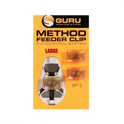 Guru Method Feeder Clip brun - claire  Large