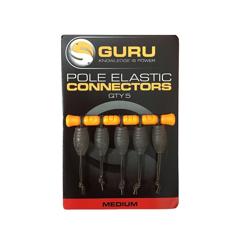 Guru Pole Elastic Connector brun  Medium