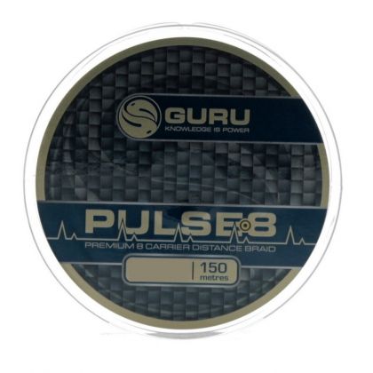 Guru Pulse-8 Braid bruin gevlochten visdraad 0.08mm 150m