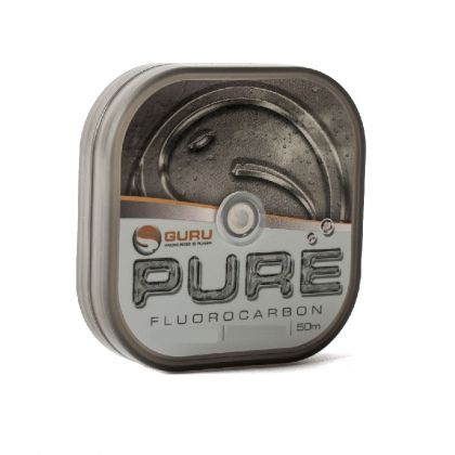 Guru PURE Fluorocarbon clear visdraad 0.10mm 50m