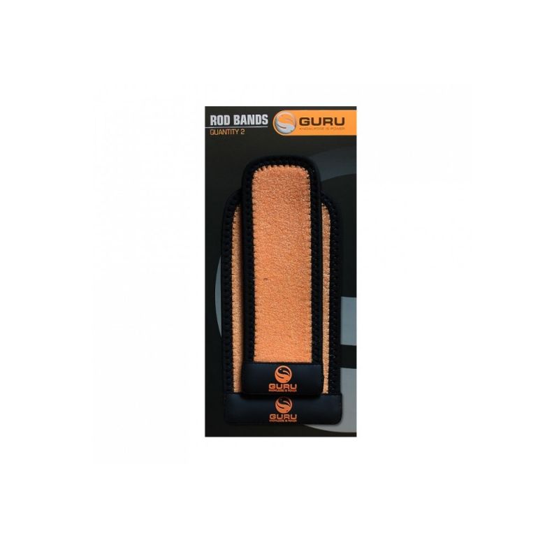 Guru Rod Bands noir - orange 