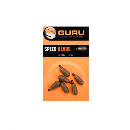 Guru Speed Bead bruin - metaal klein vismateriaal