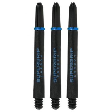 Harrows Supergrip Carbon aqua - black dart shaft Medium