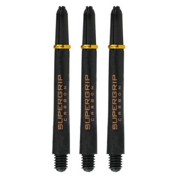 Harrows Supergrip Carbon gold - black dart shaft Medium