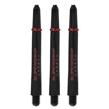 Harrows Supergrip Carbon red - black dart shaft Medium