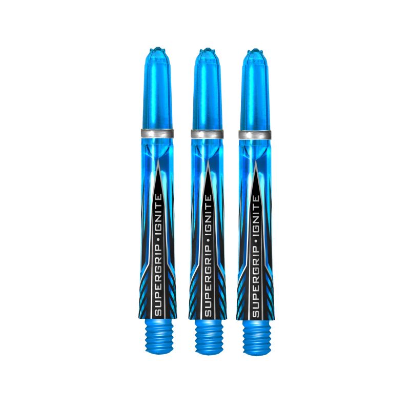 Harrows Supergrip Ignite aqua dart shaft Midi