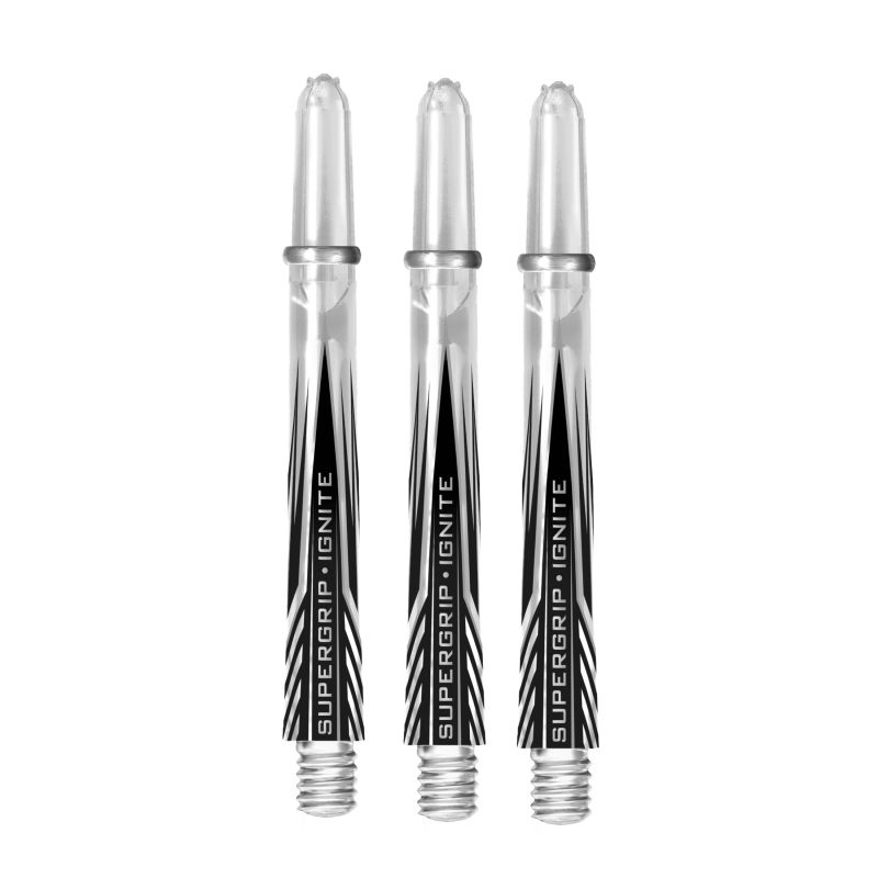 Harrows Supergrip Ignite clear dart shaft Medium