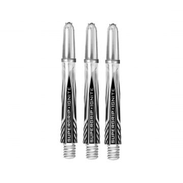 Harrows Supergrip Ignite clear dart shaft Midi