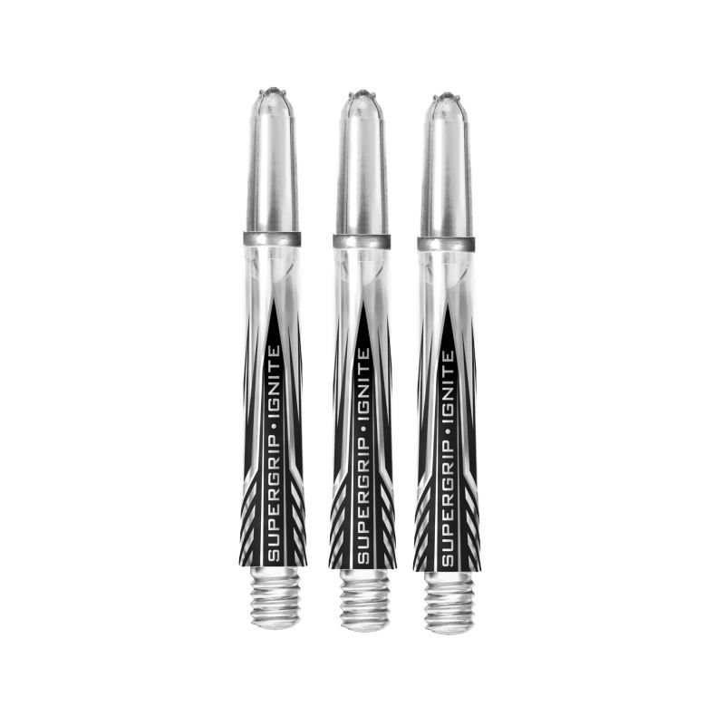 Harrows Supergrip Ignite clear dart shaft Midi