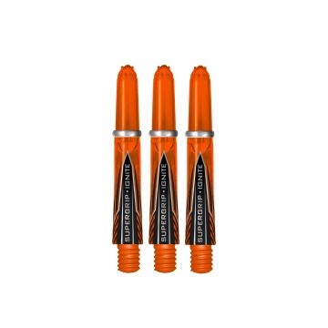 Harrows Supergrip Ignite orange dart shaft Short