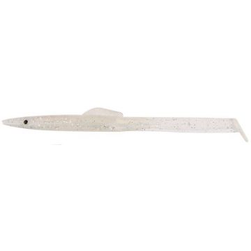 Hart Eel 115 white silver shad zeebaars 11.5cm