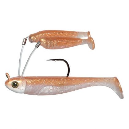 Hart Manolo & Co gold shad zeebaars 10cm 23g