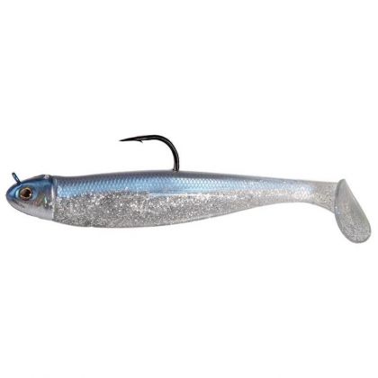 Hart Manolo Naked blue pearl shad zeebaars 10cm 21g