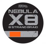 Hto Nebula X8 Strand Braid orange  0.12mm 150m