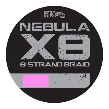 Hto Nebula X8 Strand Braid pink  0.08mm 150m