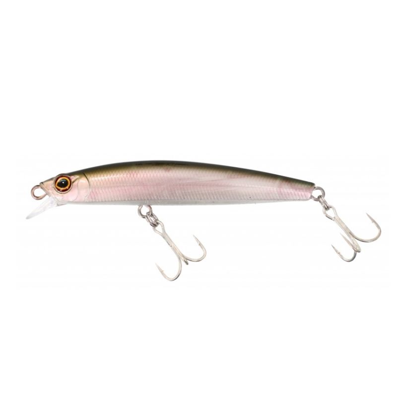 Illex Battle Minnow 80F ghost pearl minnow roofvis kunstaas 80mm 6.3g