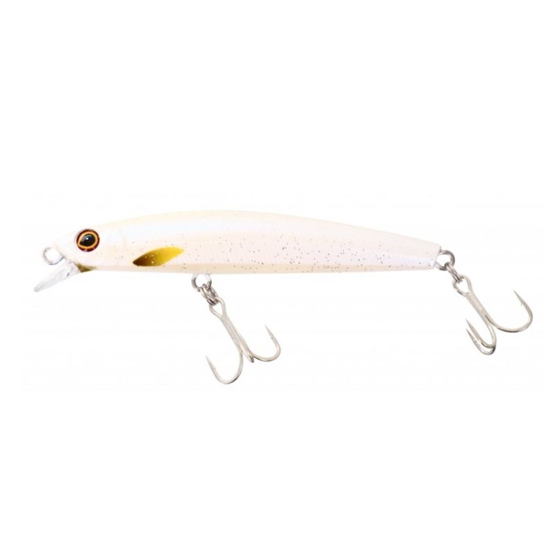 Illex Battle Minnow 80F pearl bone roofvis kunstaas 80mm 6.3g