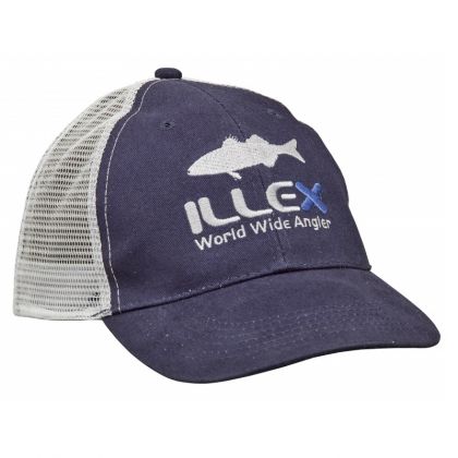 Illex Cap Trucker Sea Bass bleu - blanc  Uni