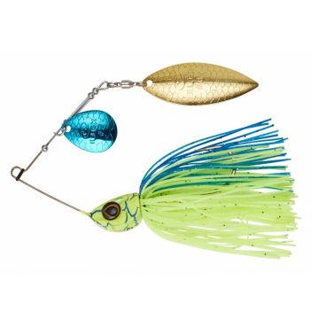 Illex Crusher Jr. blue back chartreuse roofvis spinnerbait 10g