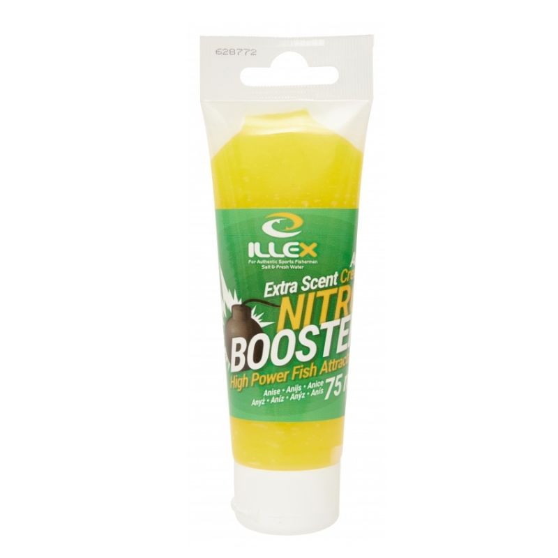 Illex Nitro Booster Anis Cream Yellow - roofvis aas liquid 75ml