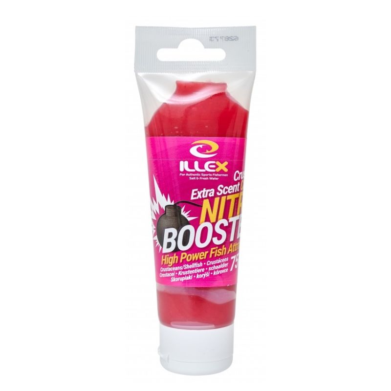 Illex Nitro Booster Crustacean Cream Red - roofvis aas liquid 75ml