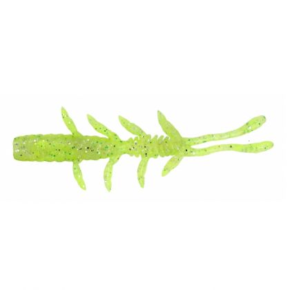 Illex Scissor Comb glow chartreuse roofvis creature bait 3.8 Inch