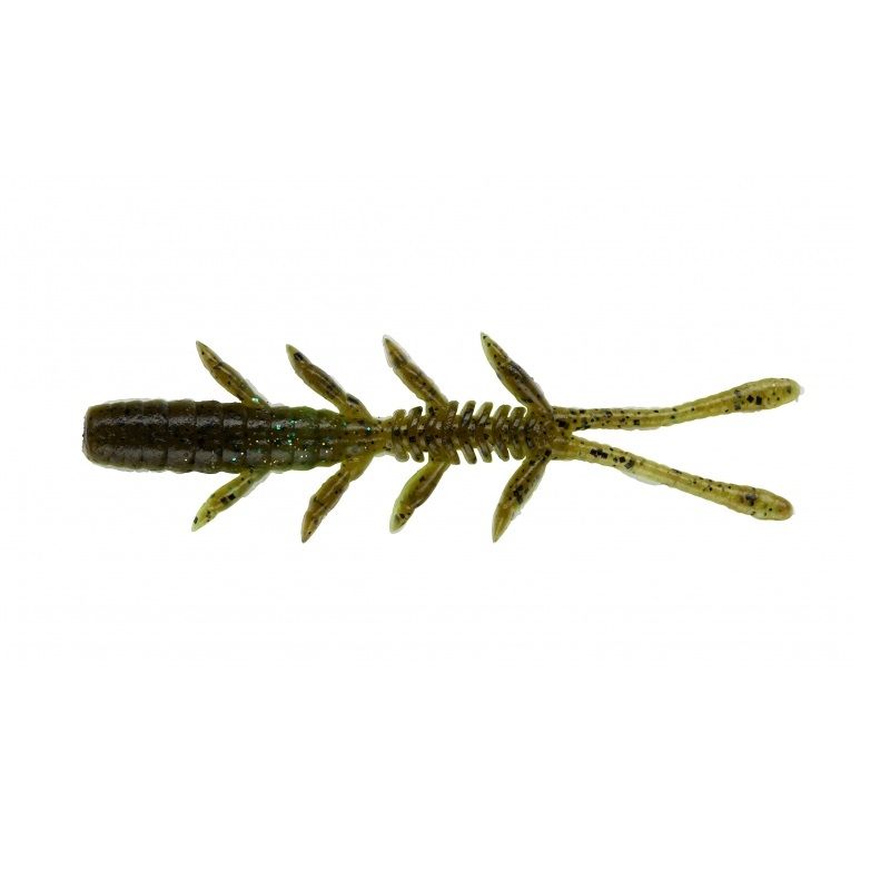 Illex Scissor Comb green pumpkin chartreuse roofvis creature bait 3 Inch