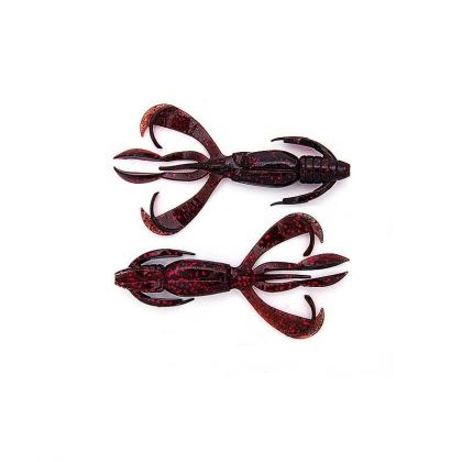 Keitech Crazy Flapper black cherry roofvis creature bait 2.80 Inch