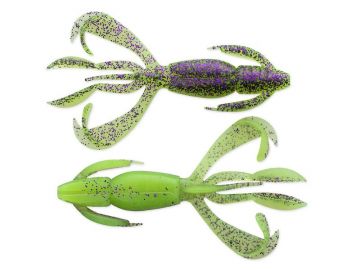 Keitech Crazy Flapper purple chartreuse  2.80 Inch