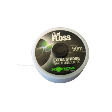 Korda Bait Floss wit karper draad voor onderlijn 50m