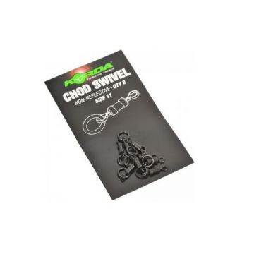 Korda Chod Swivel zwart karper klein vismateriaal Size 11