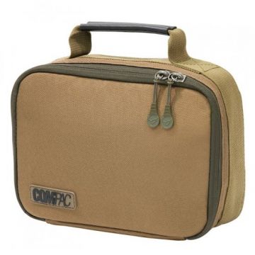 Korda Compac Buzzer Bar Bag bruin - khaki karper karpertas Small