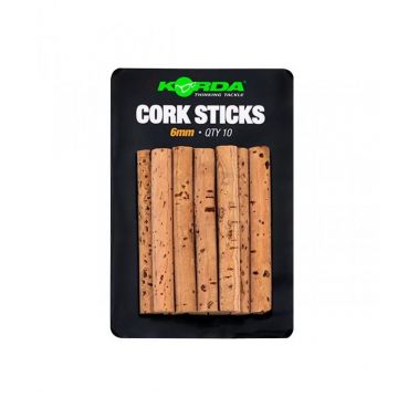 Korda Cork Sticks brun  6mm