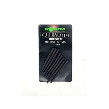 Korda Dark Matter Tungsten Anti Tangle Sleeves noir  Long